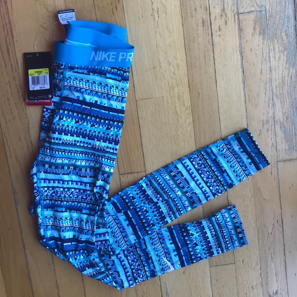 BRAND NEW 💙🥶 Nike tribal leggings ❗️